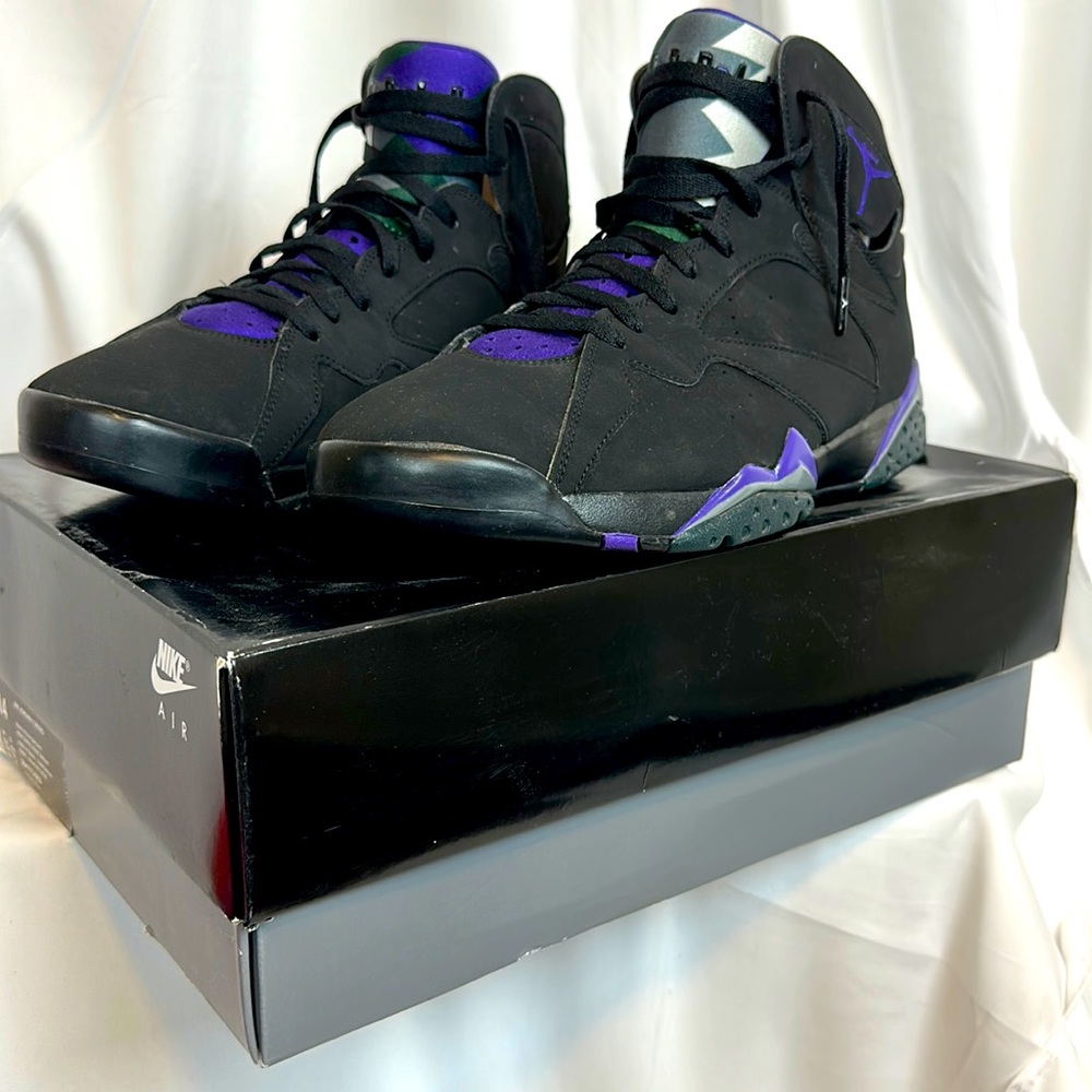 Purple & Black Air Jordan 7 Retro